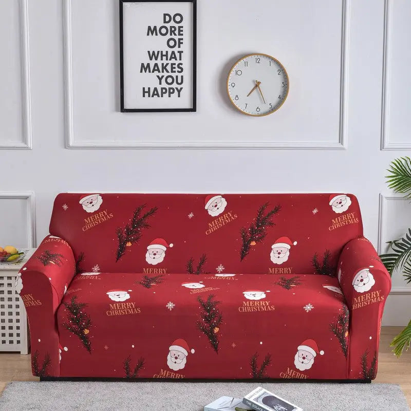 Housse de Canapé Extensible GEOFORM Santa Claus-90to140 Single Seat