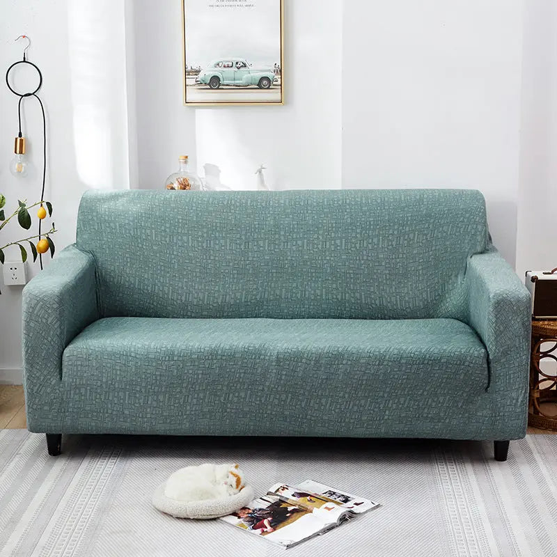 Housse de Canapé Extensible LUXIO Silver grey-1seat