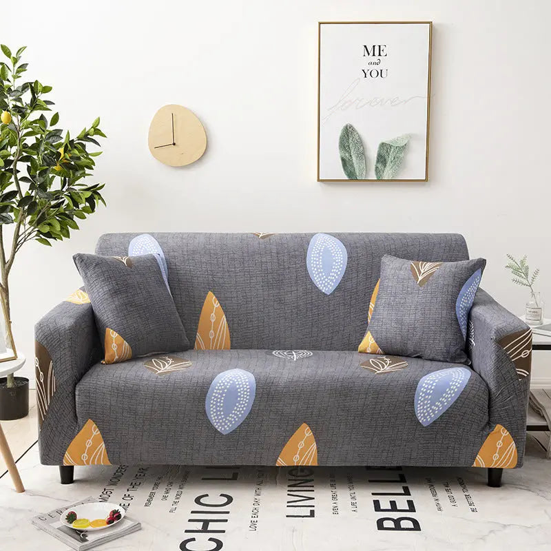 Housse de Canapé Extensible UNIVERSO Leaves-S