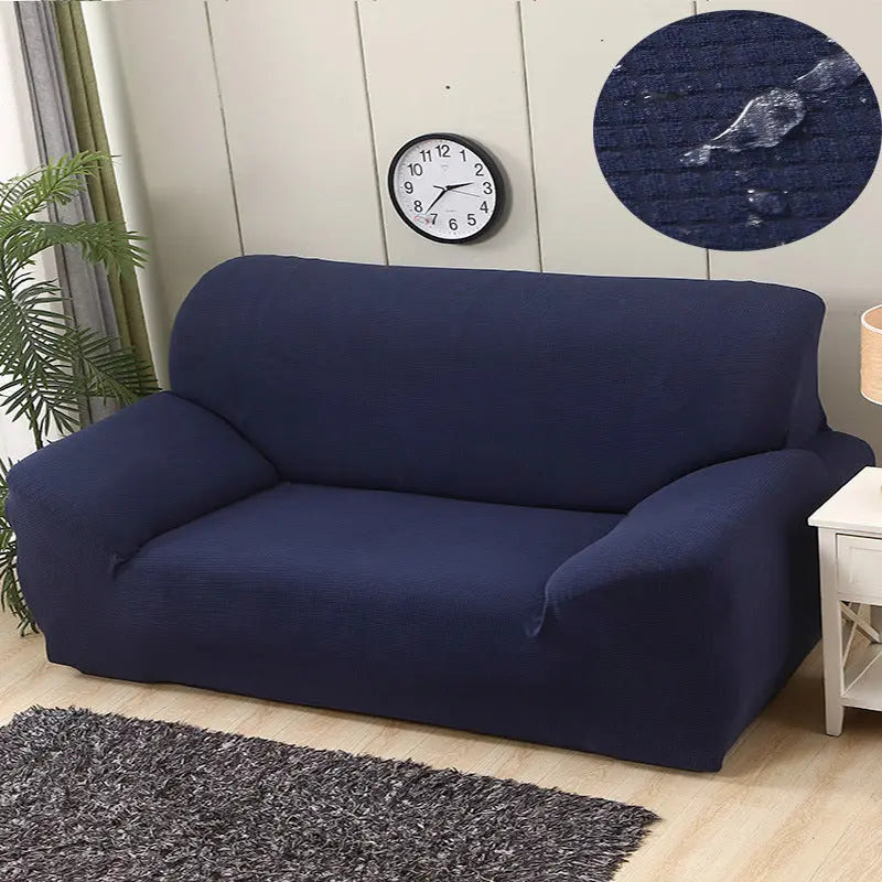 Housse de Canapé Imperméable SOFITA Navy Blue-Double