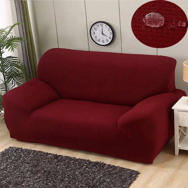 Housse de Canapé Imperméable SOFITA Red-Four people