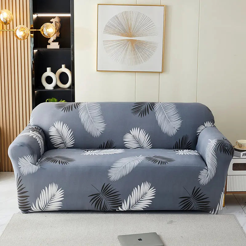 Housse de Canapé Imprimée ELASTIK Flying Leaf-Single Sofa