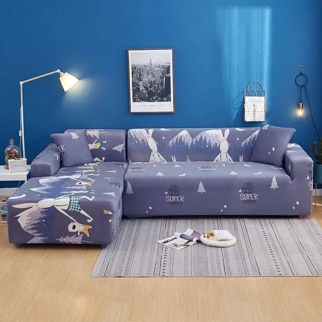 Housse de Canapé Modulaire GEOFLEX Family fun-145to185cm