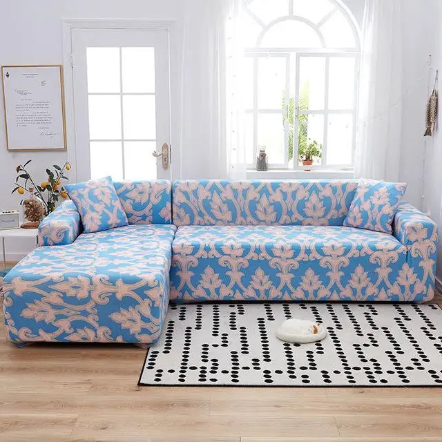 Housse de Canapé Modulaire GEOFLEX Provence-235to300cm