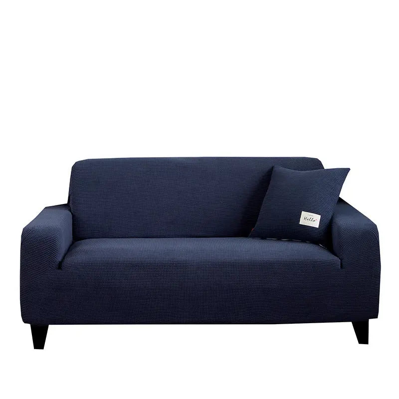 Housse de Canapé Polaire ELIXIR Navy Blue-190to230cm