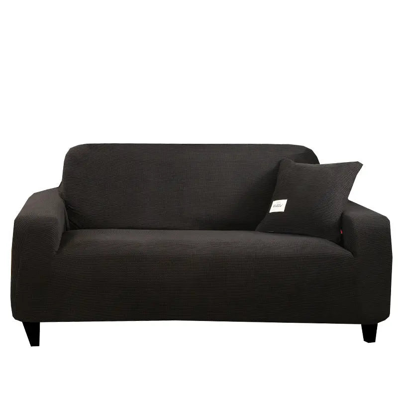 Housse de Canapé Polaire ELIXIR Black-145to185cm