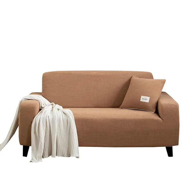 Housse de Canapé Polaire ELIXIR Camel-90to140cm