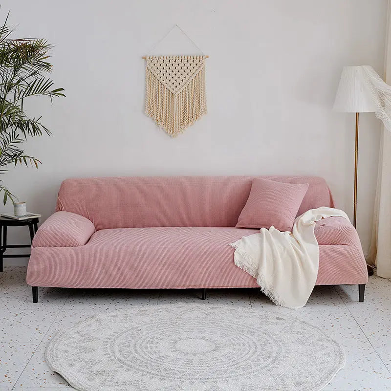 Housse de Canapé Polaire ELIXIR Pink-145to185cm