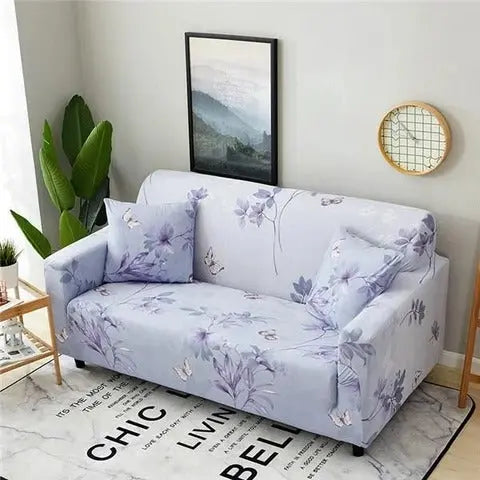 Housse de Canapé Universelle KALEYA Soft tone-Double seat