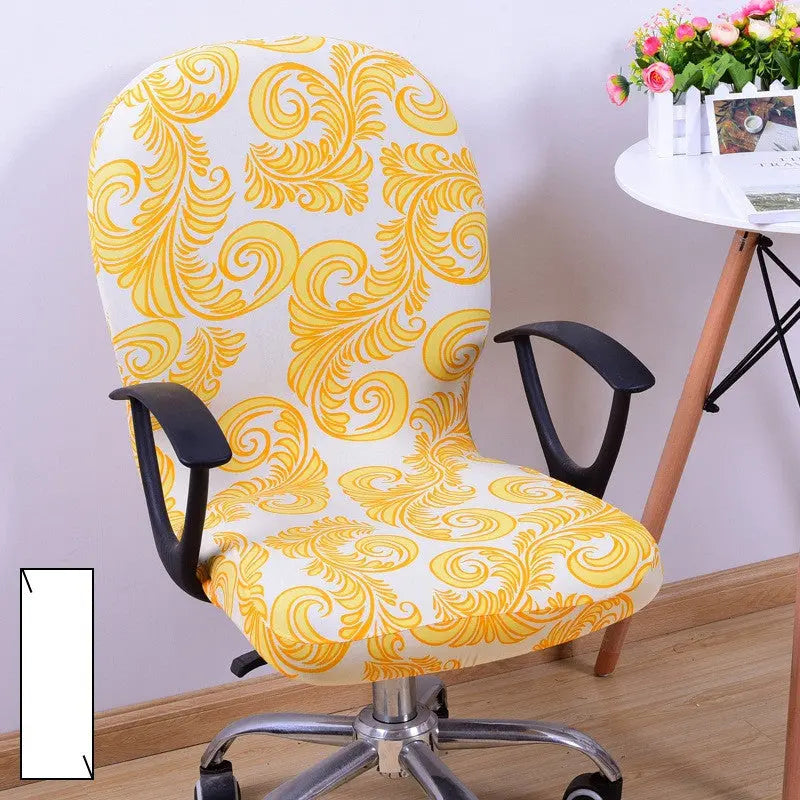 Housse de Chaise Moderne SWIVELA Auspicious Gold-Default