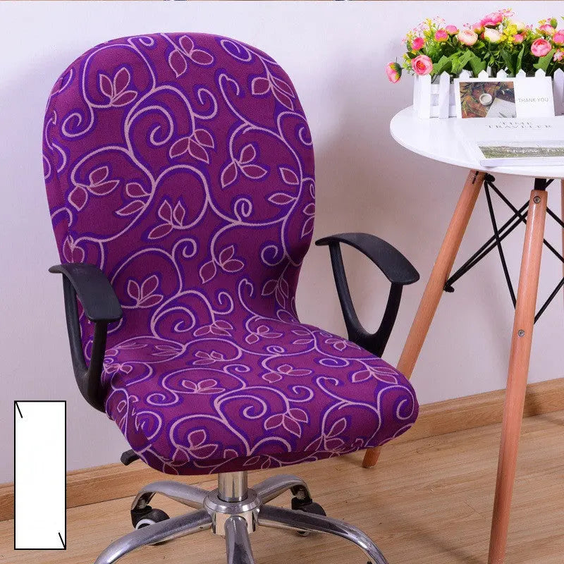 Housse de Chaise Élastique VIOLETTA Purple Printing-Default