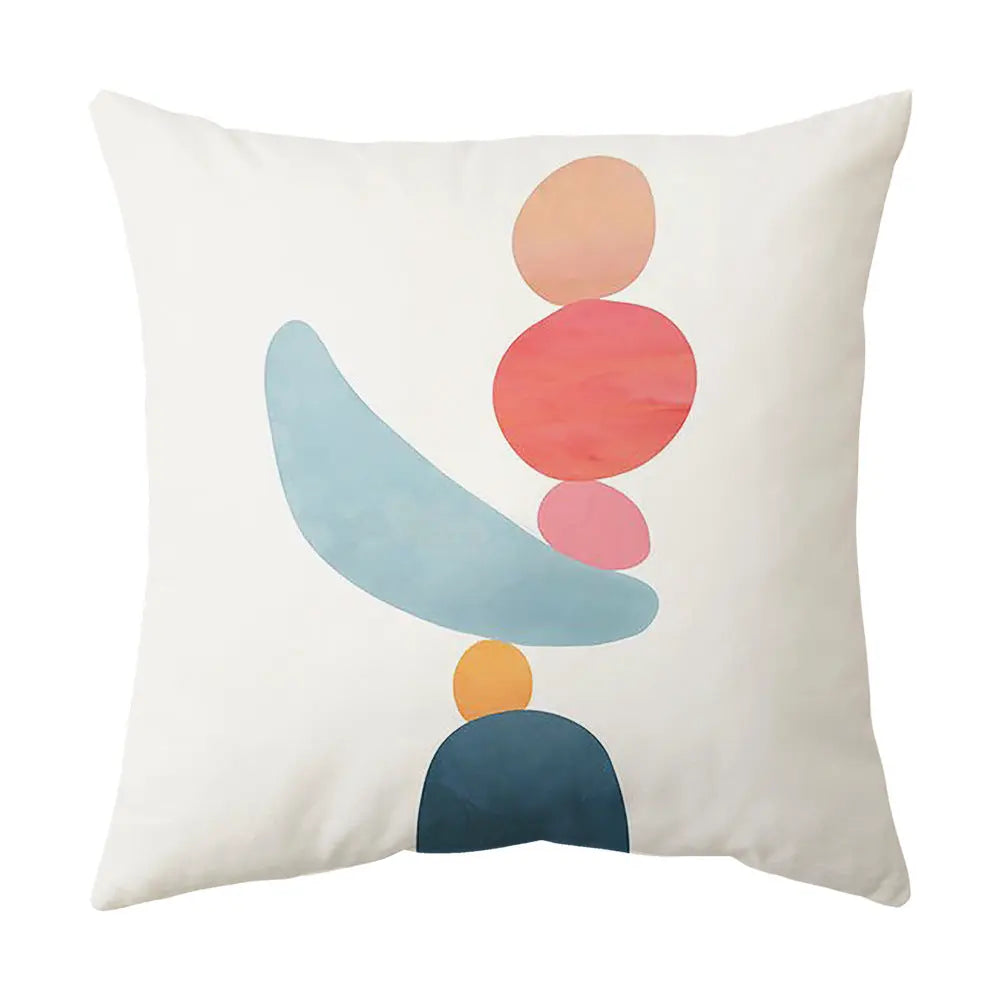 Housse de Coussin Animal Lin PEACH N