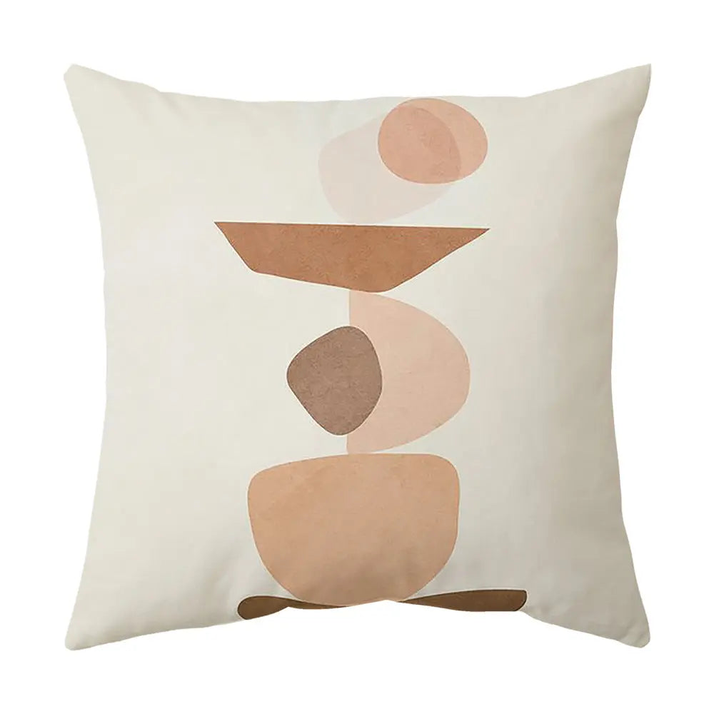Housse de Coussin Animal Lin PEACH O