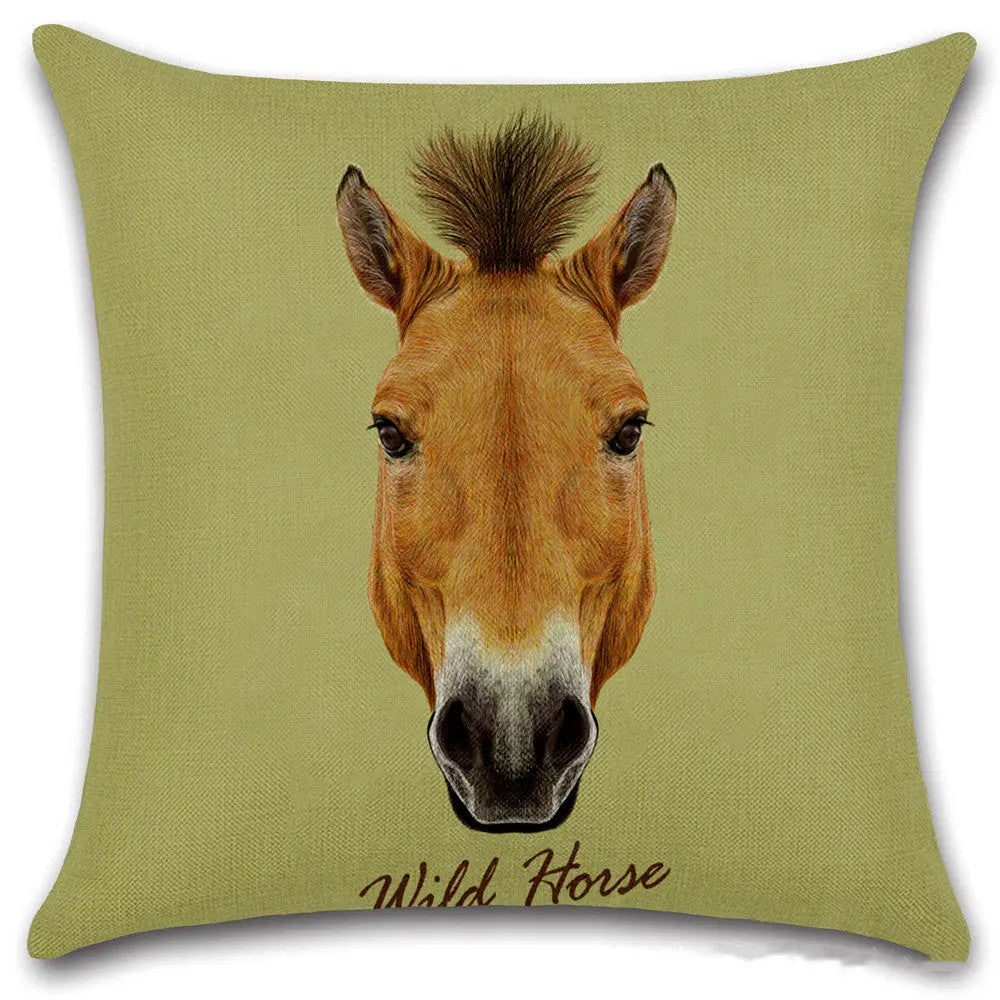 Housse de Coussin Animal Nordique LINNO Style17-45x45cm