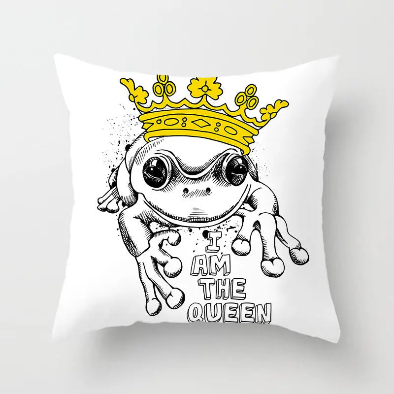 Housse de Coussin Cartoon FIBRI Style17-45x45cm