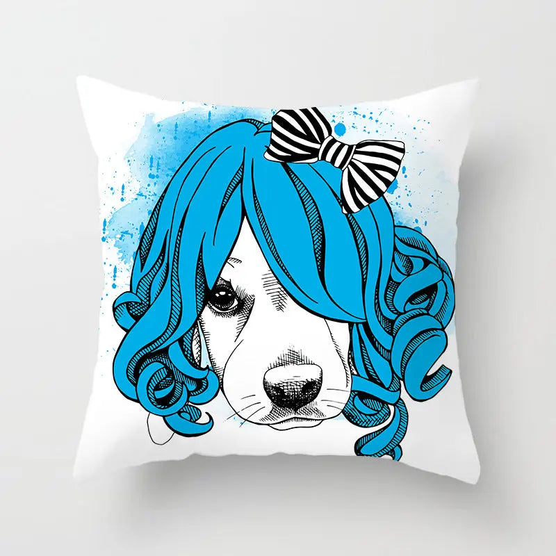 Housse de Coussin Cartoon FIBRI Style20-45x45cm