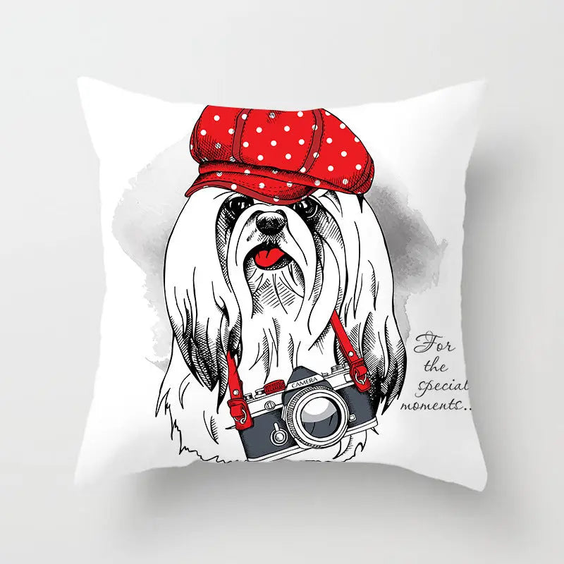 Housse de Coussin Cartoon ZUPIFO Style18-45x45cm