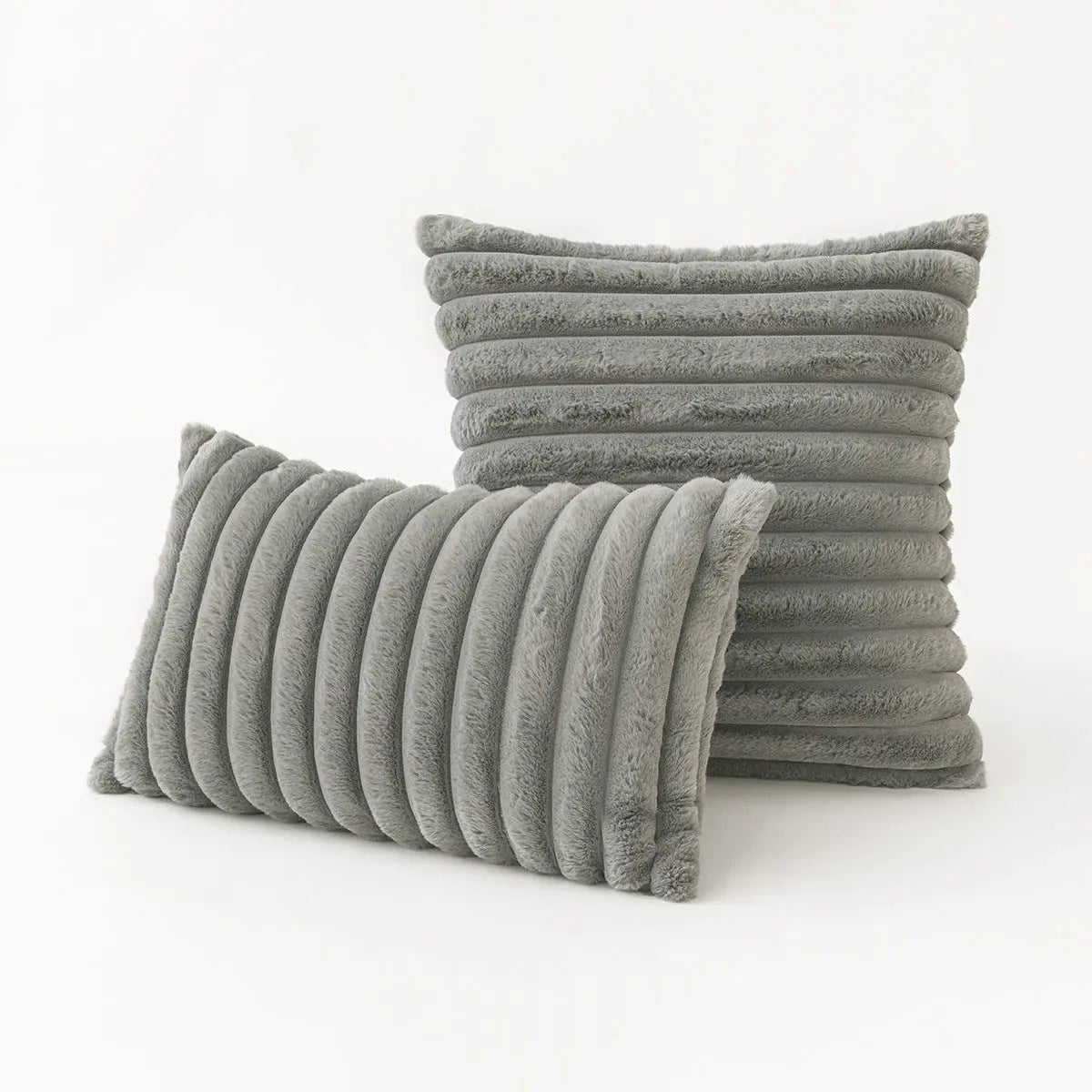 Housse de Coussin Chic POLMEGA Grey-30x50cm