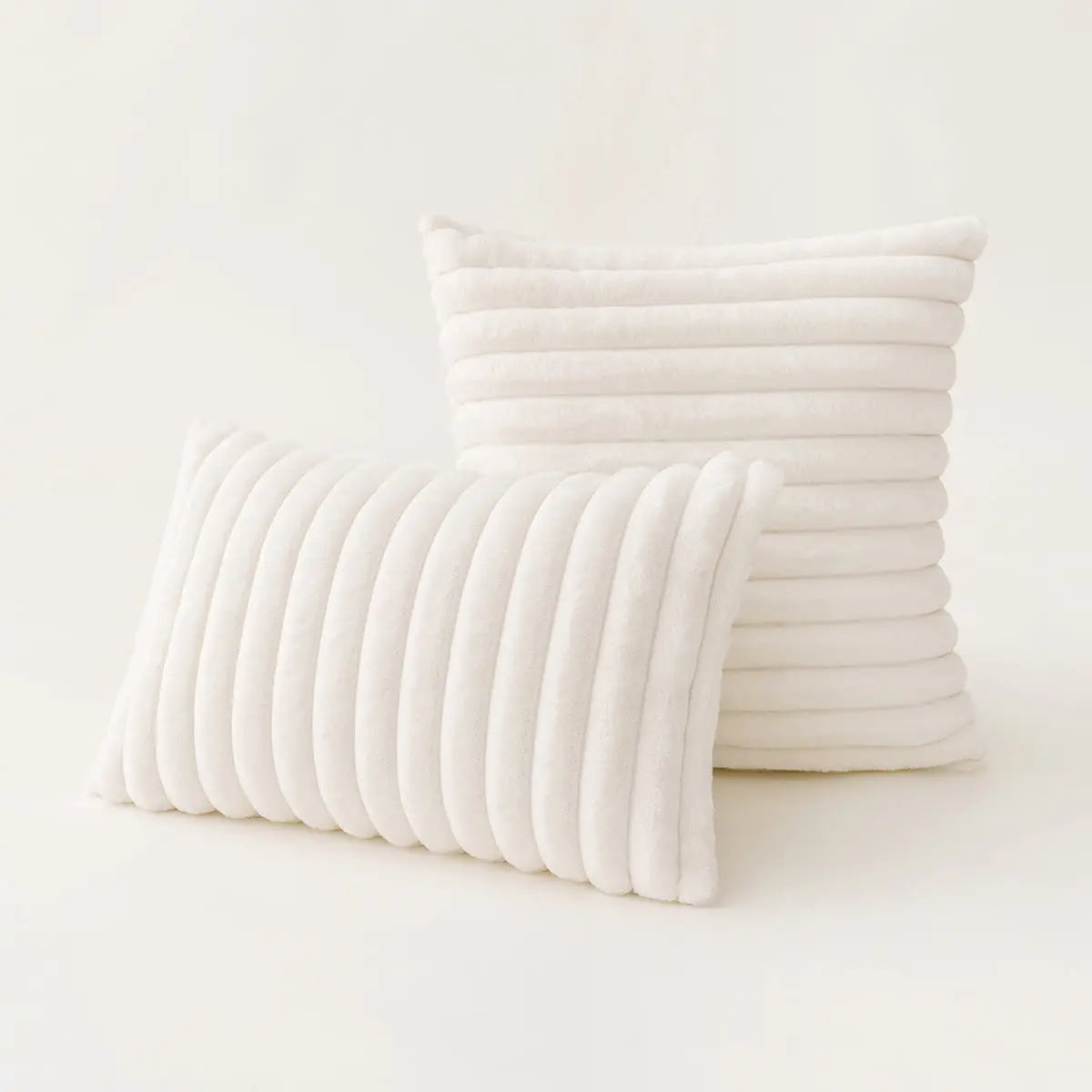 Housse de Coussin Chic POLMEGA White-50x50cm