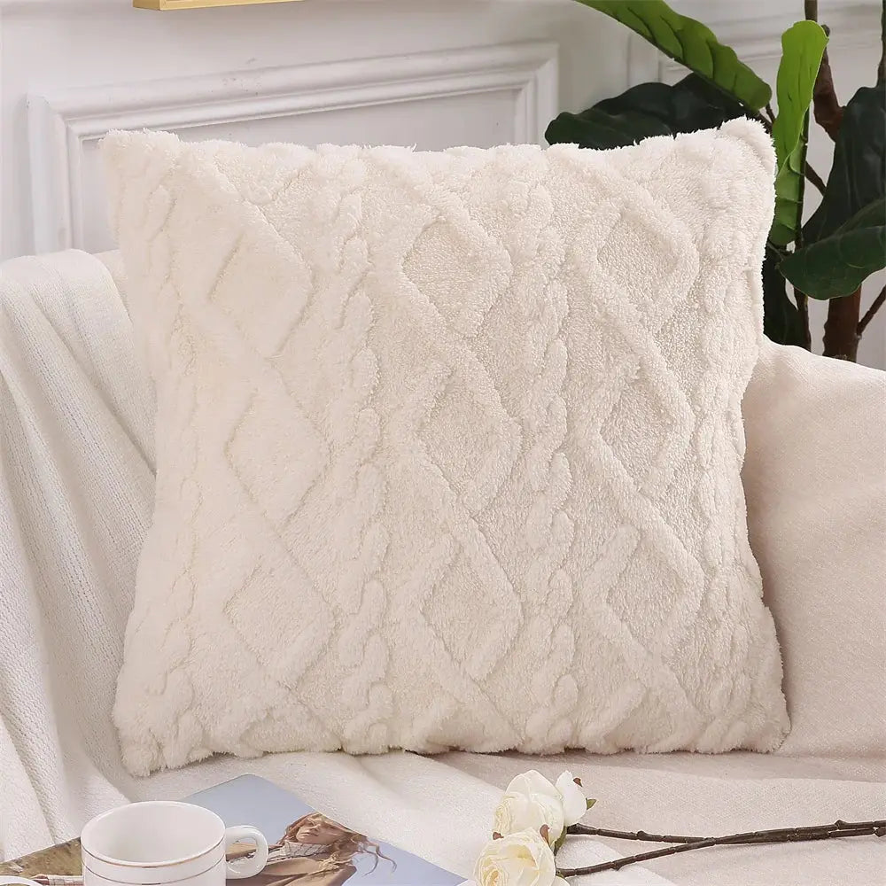 Housse de Coussin Coton Doux OLIVIO Housse de France