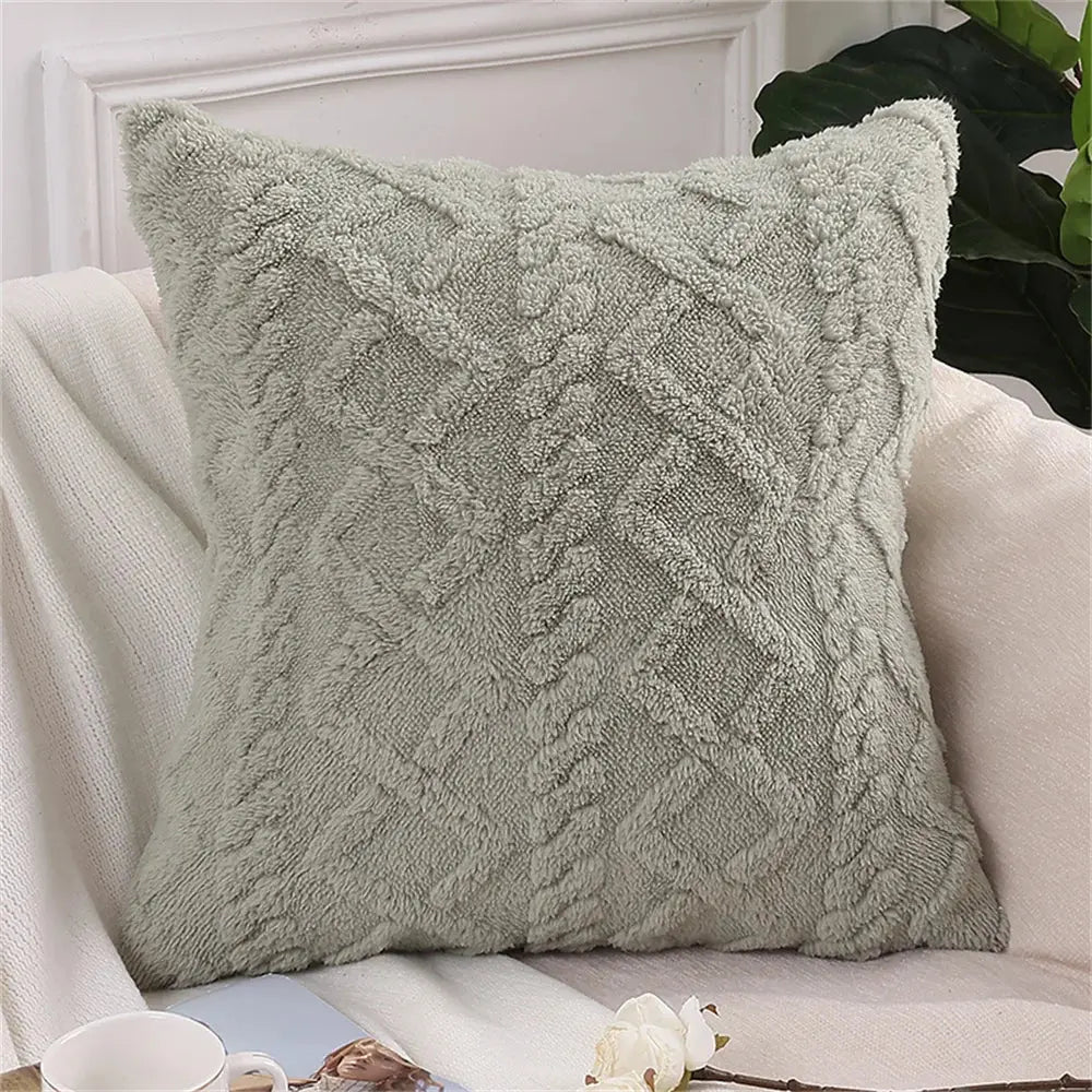 Housse de Coussin Coton Doux OLIVIO Housse de France
