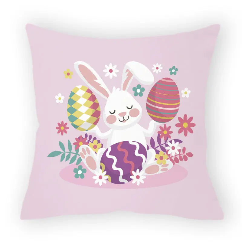 Housse de Coussin Décoratif LAPINO Easter 7-45x45cm Without Pillow Core