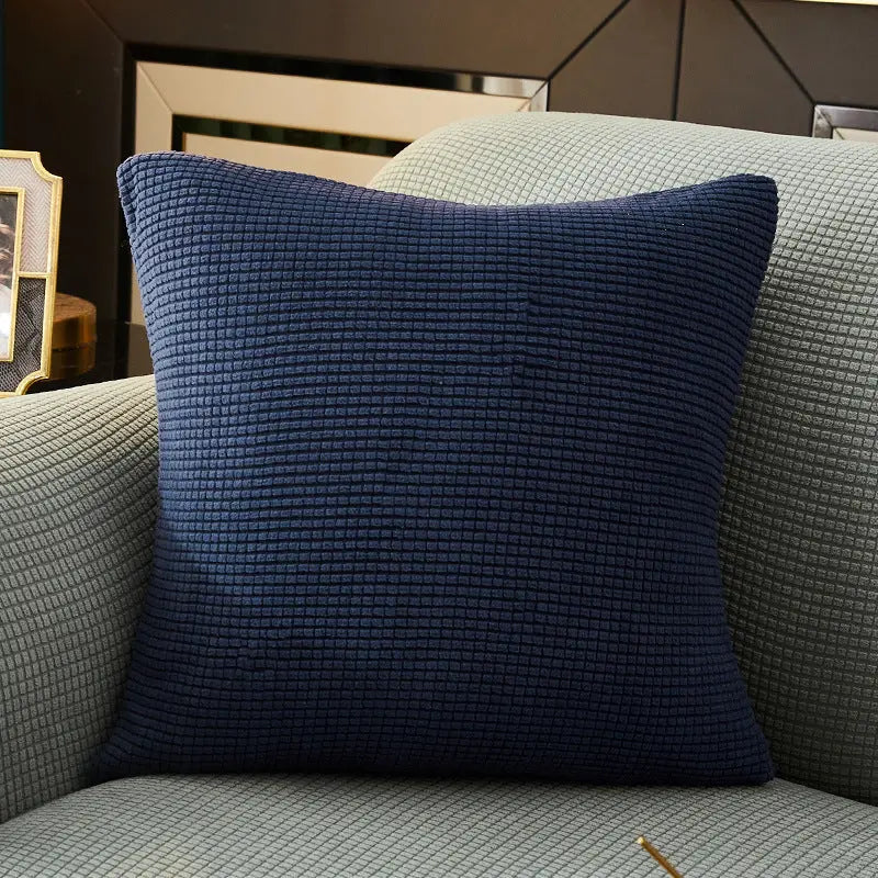 Housse de Coussin Douceur MARE와 Prussian Blue-45x45cm Pillow Case