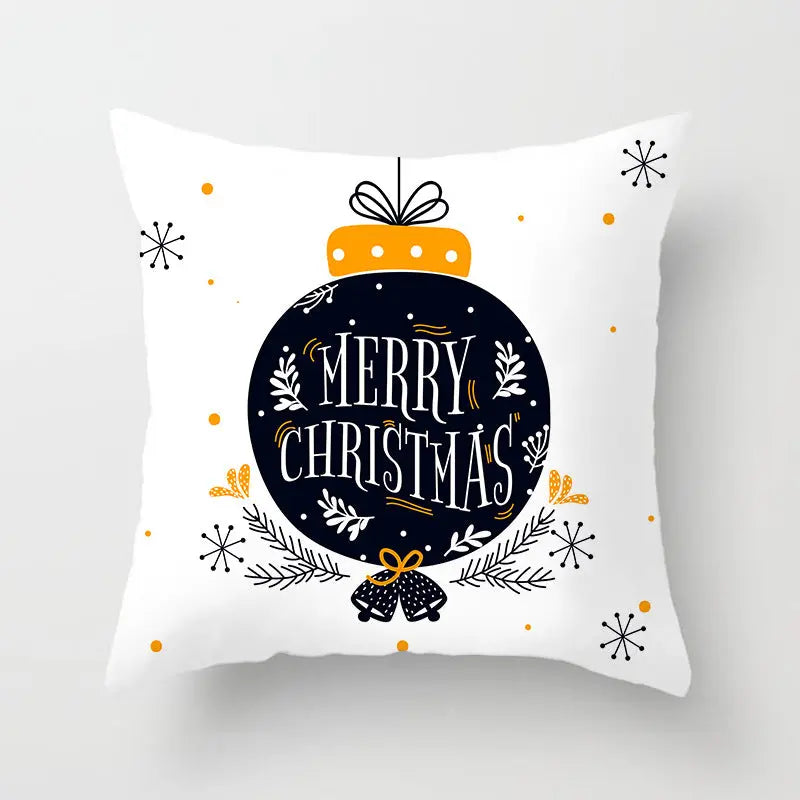 Housse de Coussin Festive KRISTMA SDBAISE3-Peach skin