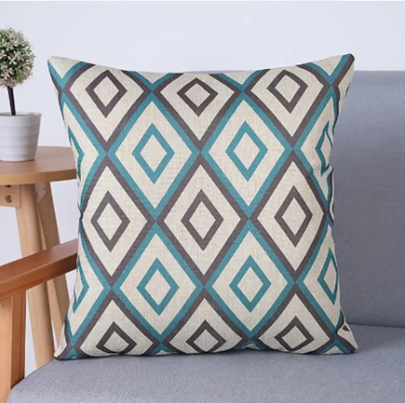 Housse de Coussin Géométrique AVELON
