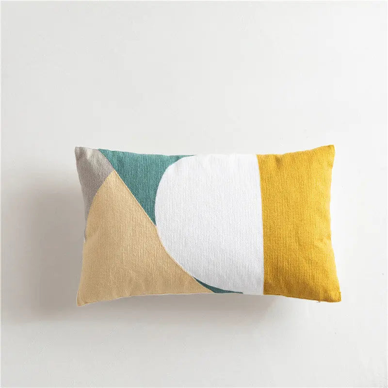 Housse de Coussin Géométrique BAKLU as shown-K-30x50cm