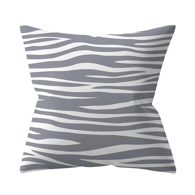 Housse de Coussin Géométrique SILVΞR 18 Style-45x45cm