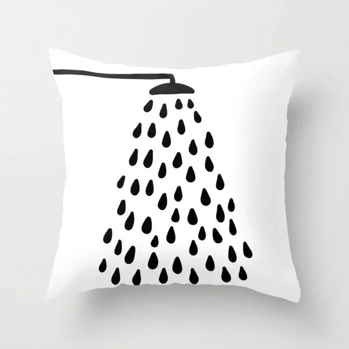 Housse de Coussin Géométrique SUNSKY Style 9-45x45cm