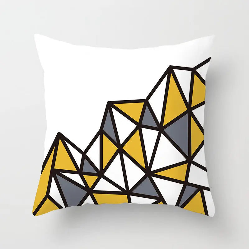 Housse de Coussin Géométrique SUNSKY Style 23-45x45cm
