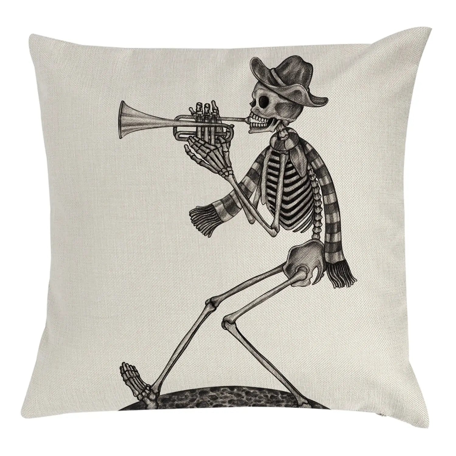 Housse de Coussin Halloween Festin SKLUM 45x45cm-3style