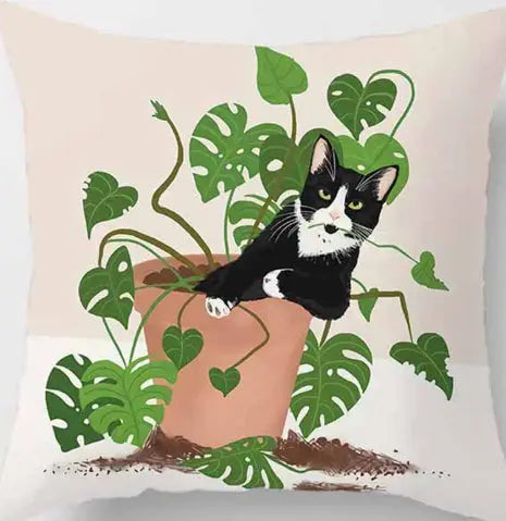 Housse de Coussin Imprimé ZIGRA 45 × 45 Single sided-Cat10