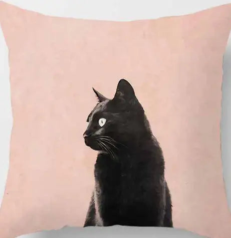 Housse de Coussin Imprimé ZIGRA 45 × 45 Two sided-Cat3