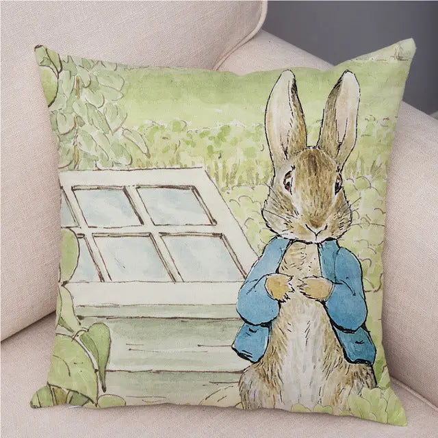 Housse de Coussin Lapin Pascal 7 Colors-45 X45cm Without Pillow