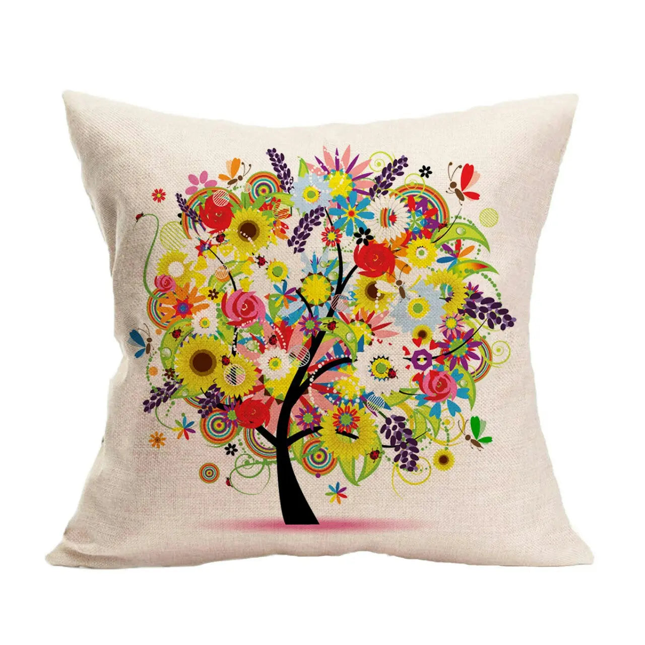 Housse de Coussin Lin Méditerranéen TOTONI 6-45*45cm