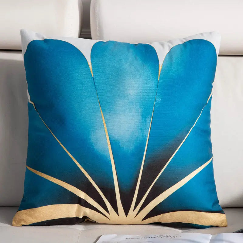 Housse de Coussin Luxe Design NORDIC Forest leaves-45X45cm single pillowcase wit