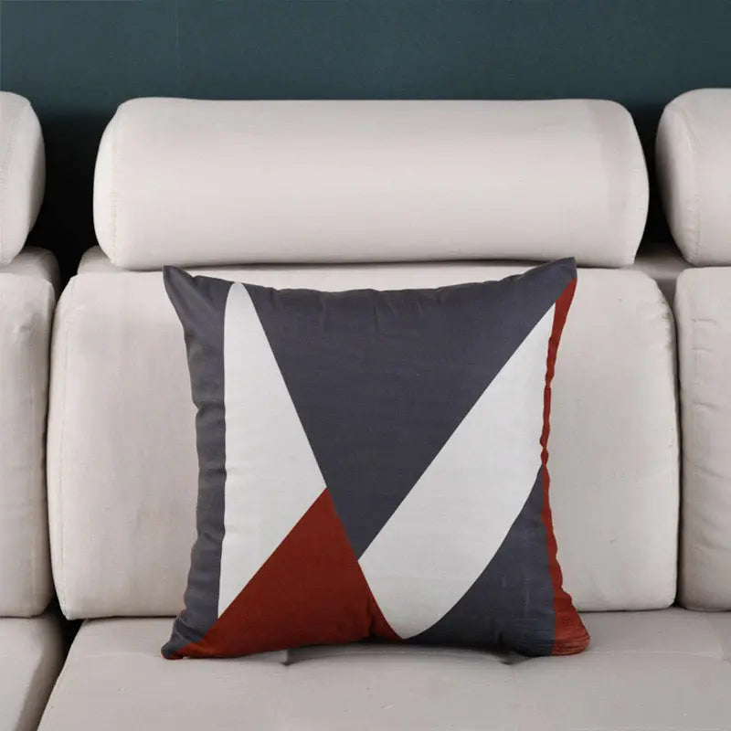 Housse de Coussin Luxe Design NORDIC Twill red-45X45cm covercore