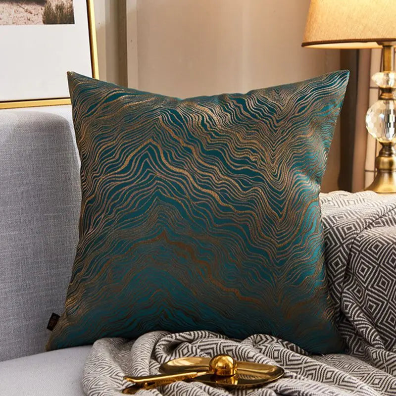 Housse de Coussin Moderne Satin LUXORA G4-45x45cm