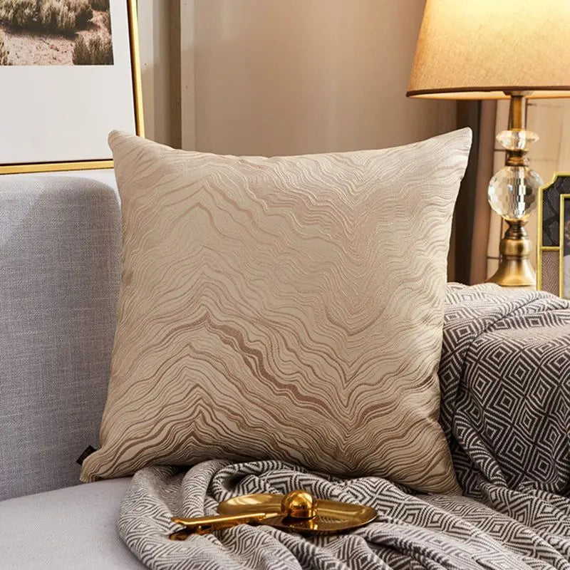 Housse de Coussin Moderne Satin LUXORA G7-45x45cm