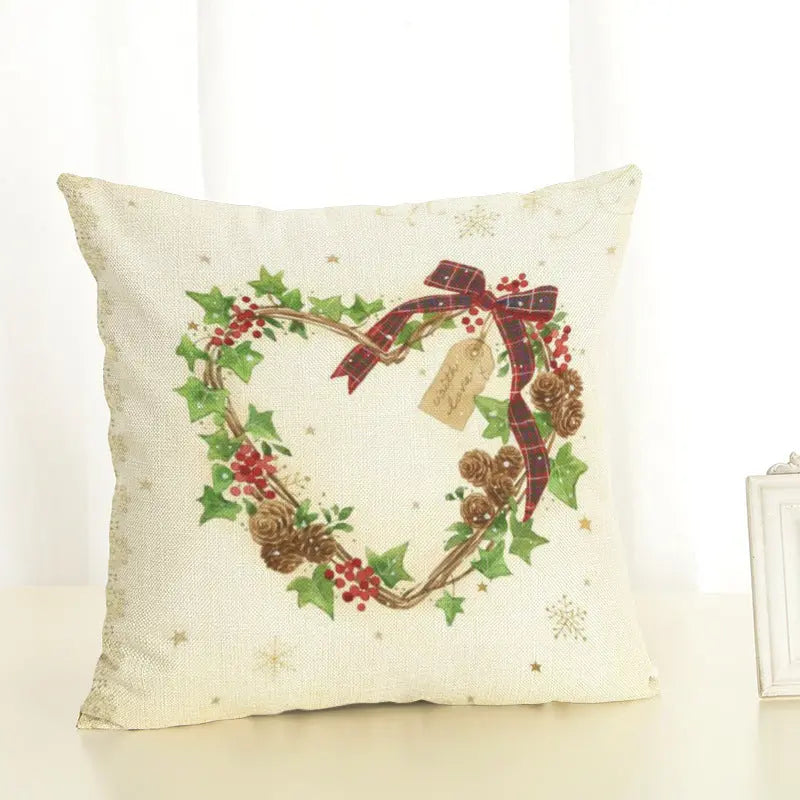 Housse de Coussin Noël Luxe COZYDECO B-45x45cm