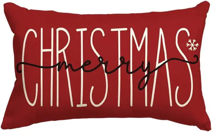 Housse de Coussin Noël Merrylin Merrychristmas2-30 X50cm Duplex Printing