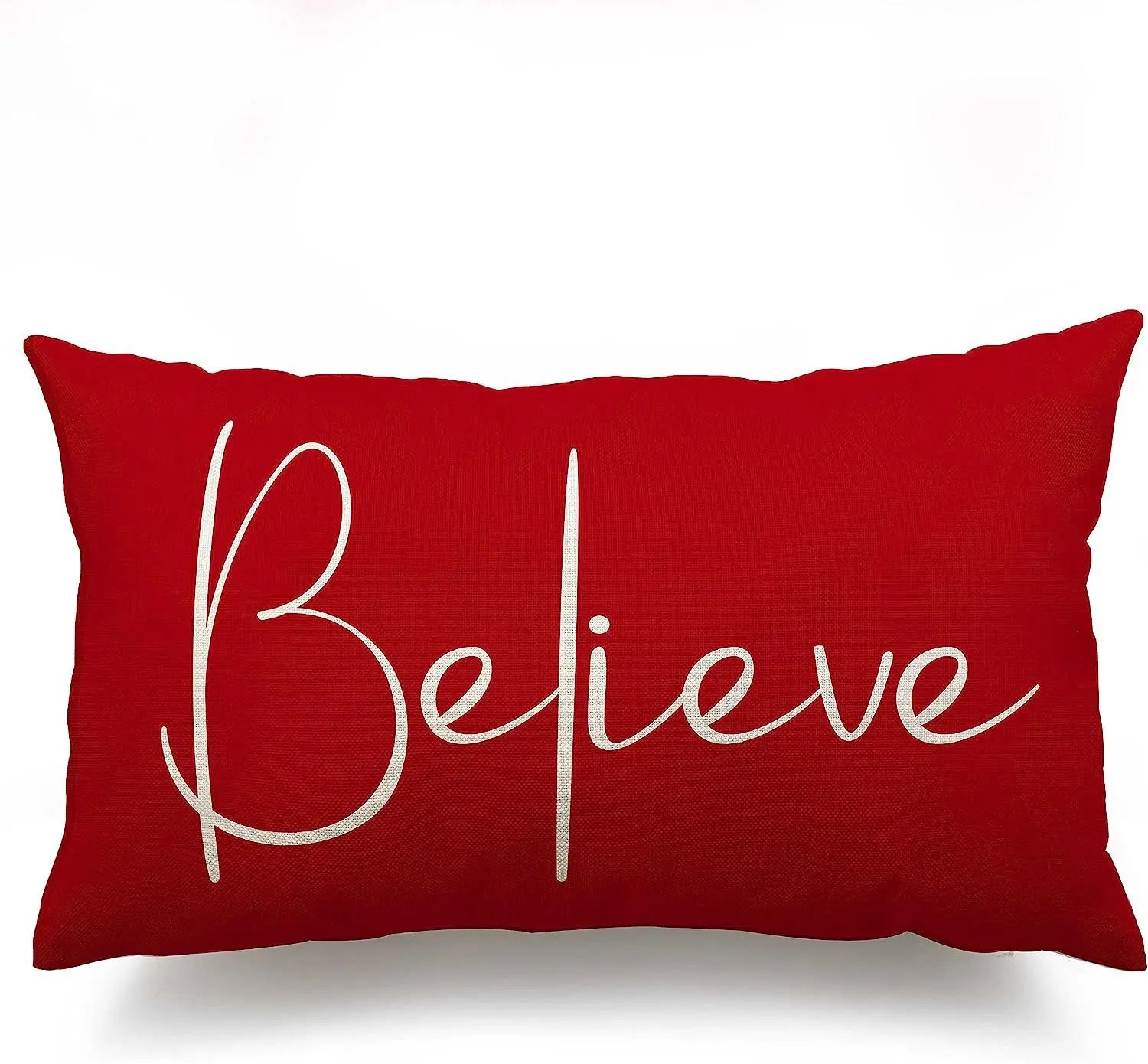 Housse de Coussin Noël Merrylin Believe-30 X50cm Duplex Printing