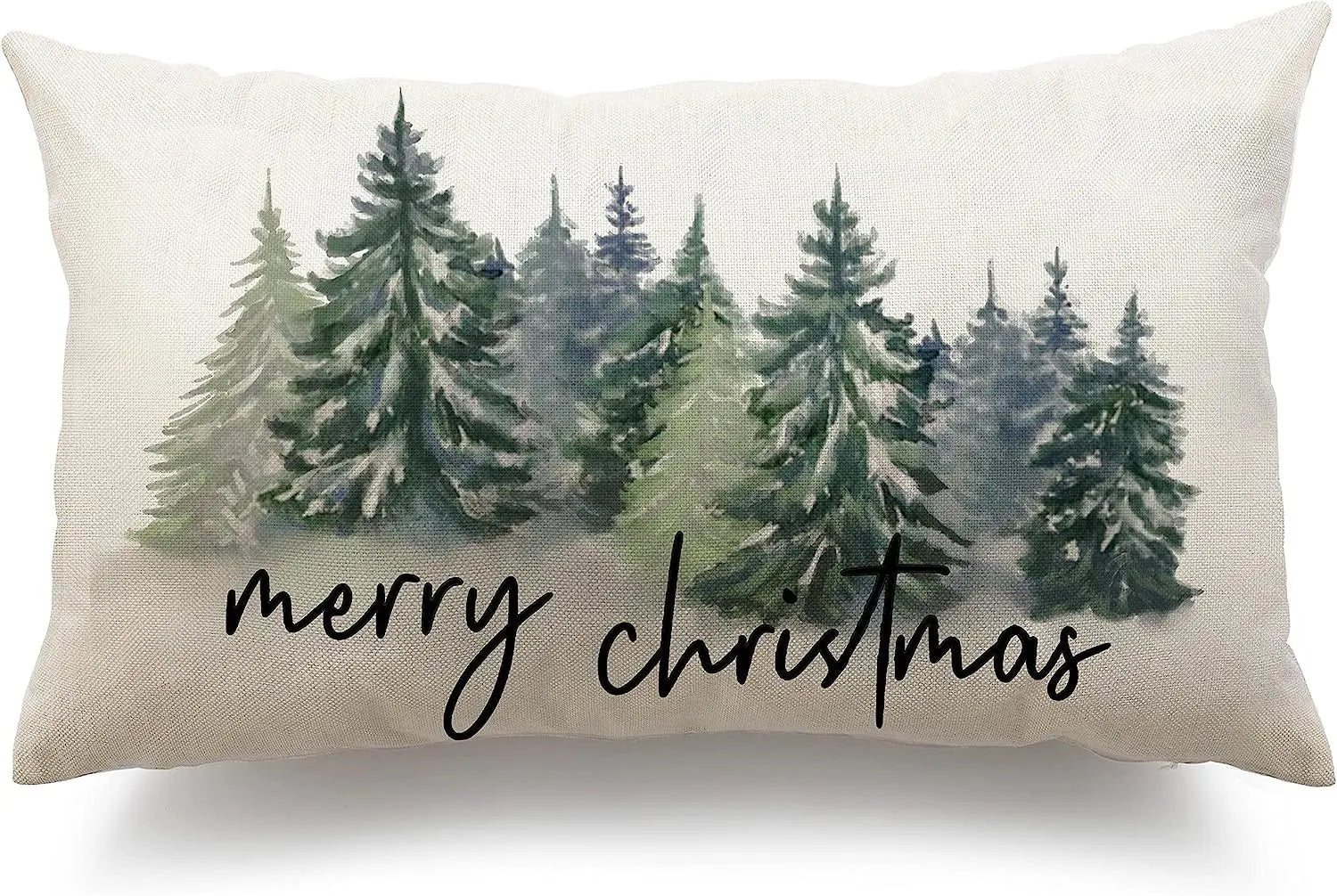 Housse de Coussin Noël Merrylin Christmastree3-30x50cm Printing Single Side