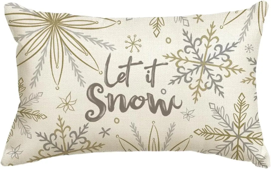 Housse de Coussin Noël Merrylin P-30 X50cm Duplex Printing