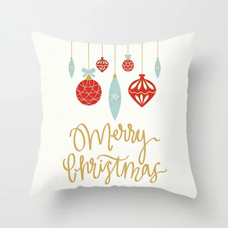 Housse de Coussin Noël Nordic PEACHY DRD87 3-45x45cm