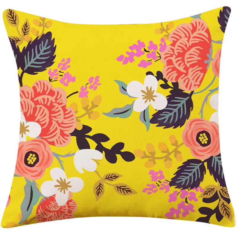 Housse de Coussin Pastoral COTLINEN 7 Style-45x45cm-Pillow case without core