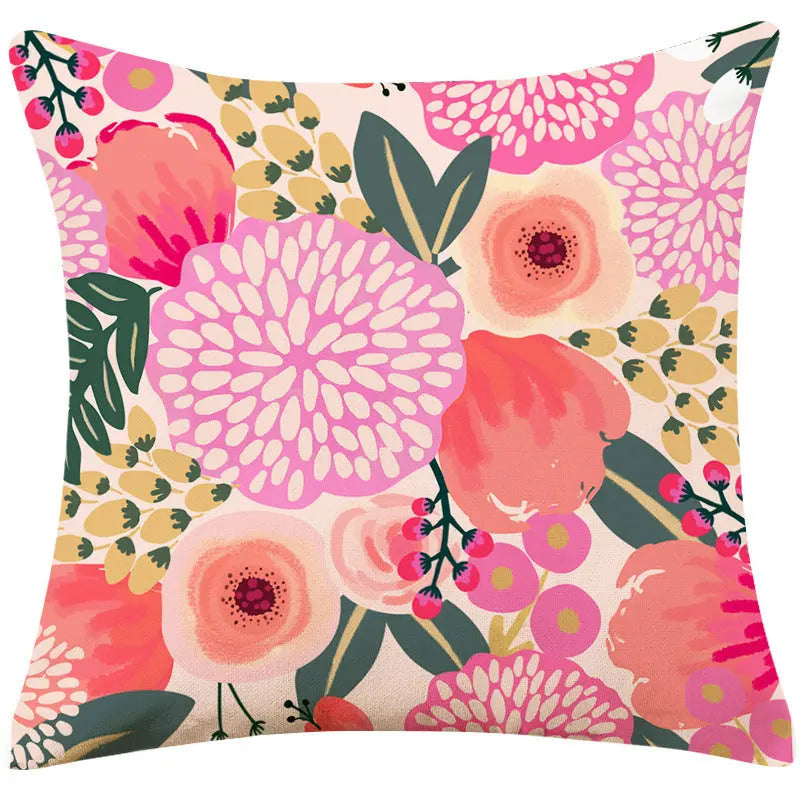 Housse de Coussin Pastoral COTLINEN 9 Style-45x45cm-Pillow case without core